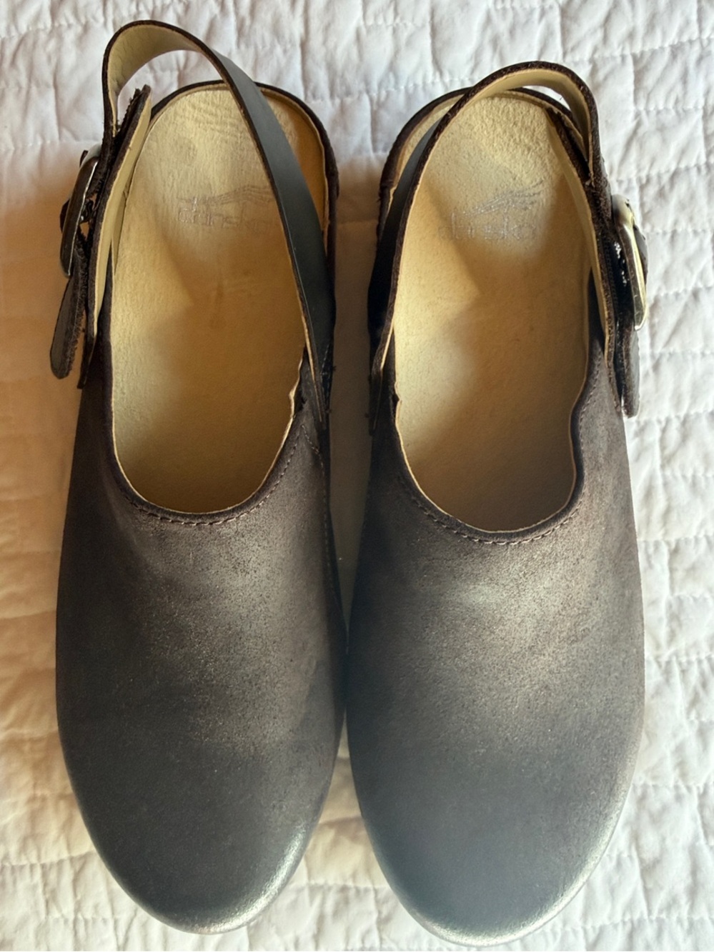New and Never Worn!!Dansko Brown Leather Mae